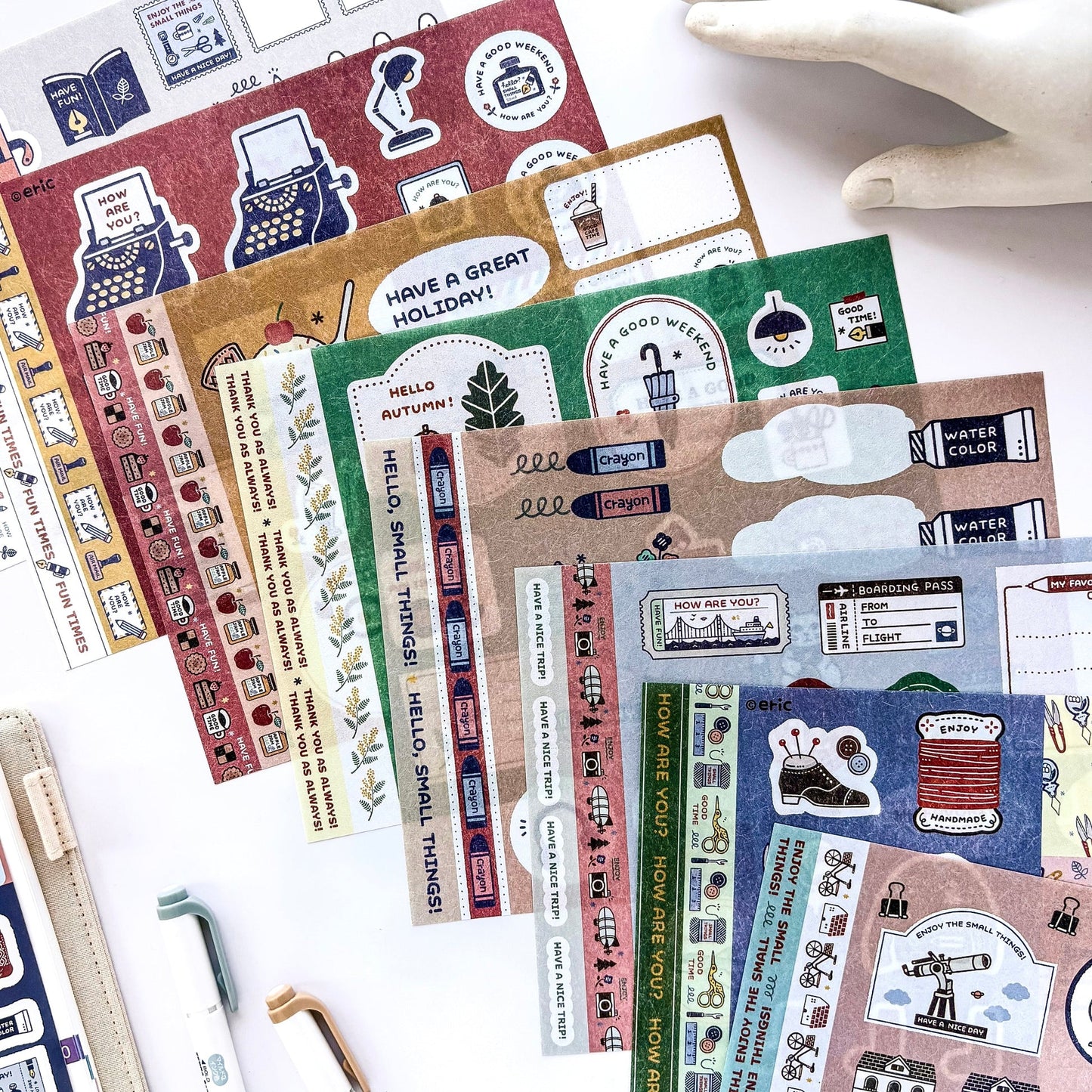 deco paper kit - eric Small Things