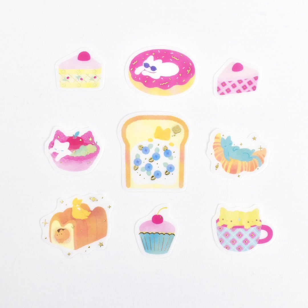 Nodoka Miyashita flake stickers
