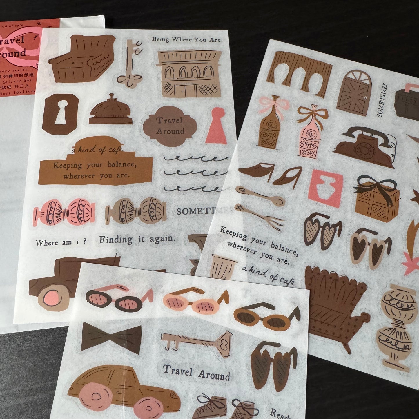 A Kind Of Cafe Transfer Sticker