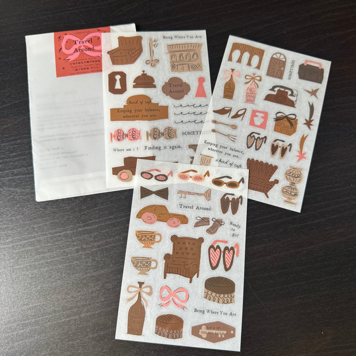 A Kind Of Cafe Transfer Sticker