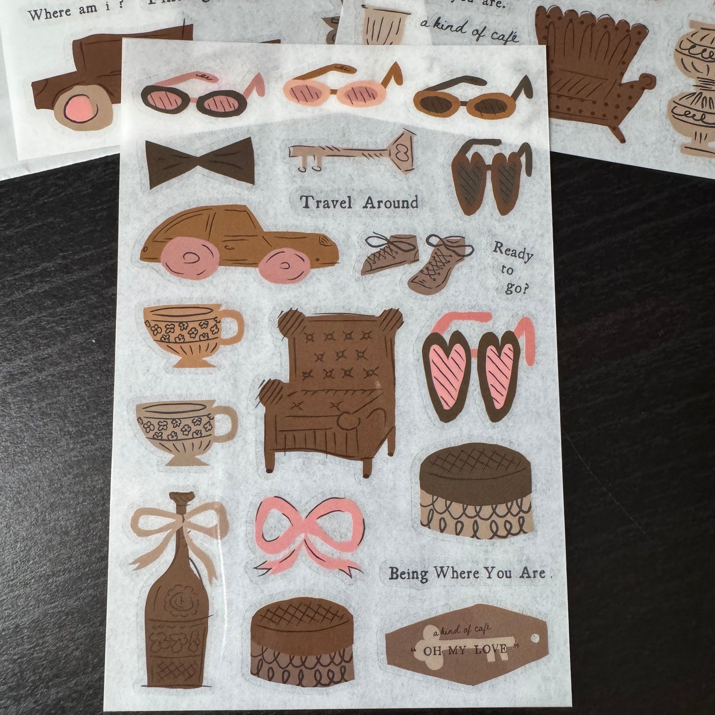 A Kind Of Cafe Transfer Sticker