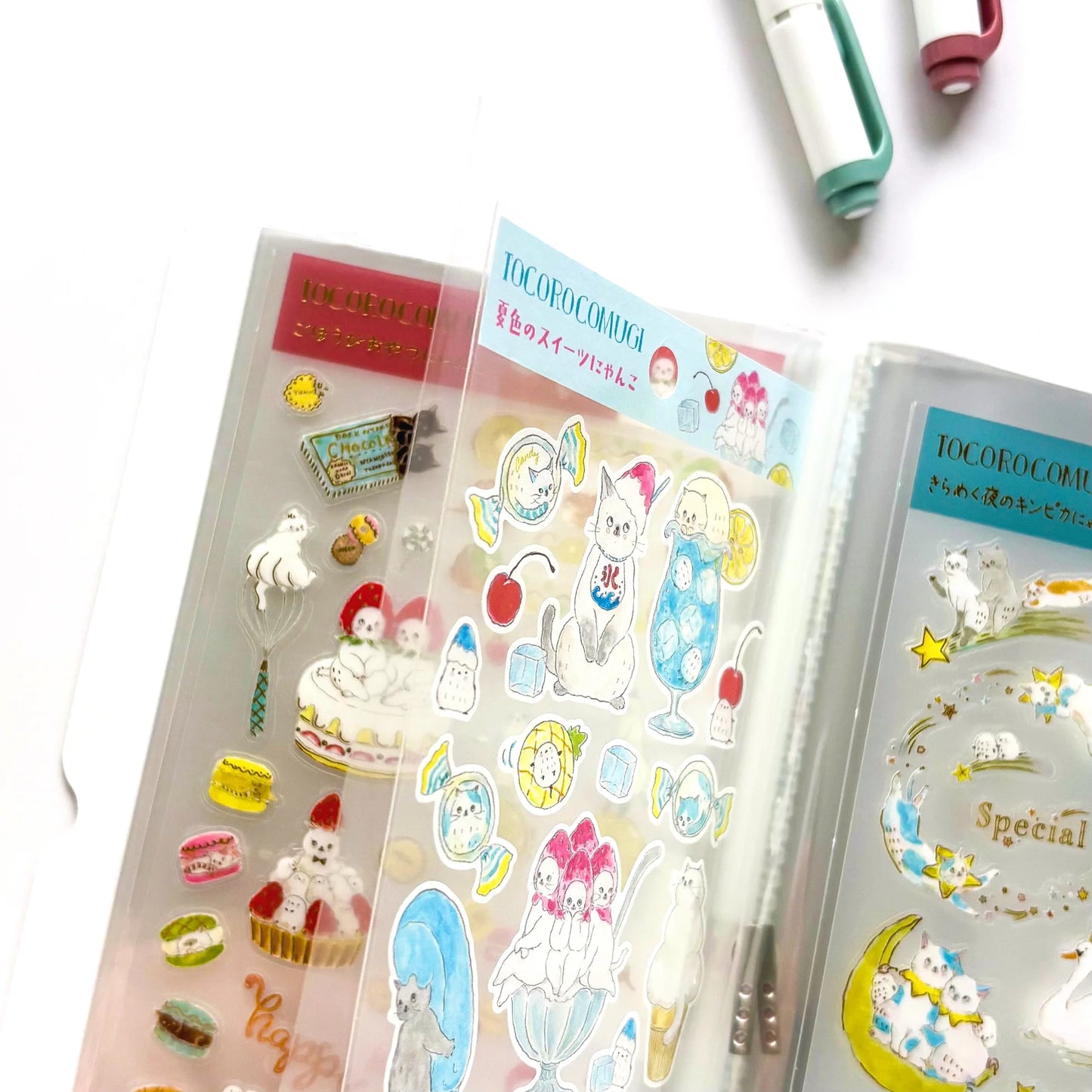 Special edition Tocorocomugi x My Melody sticker album