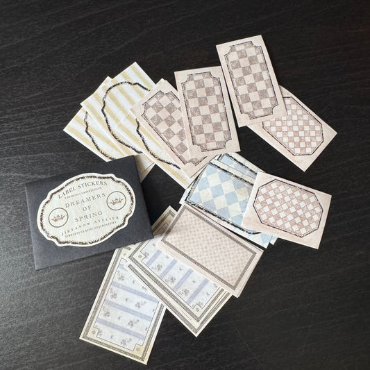 Jieyenow atelier label stickers