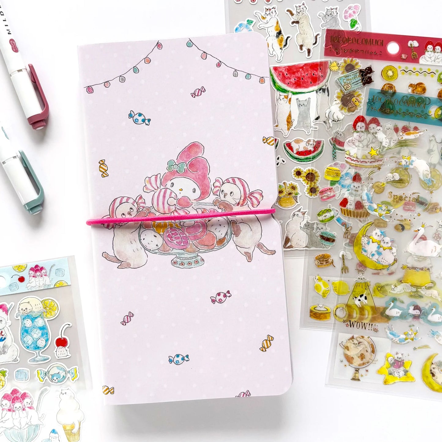 Special edition Tocorocomugi x My Melody sticker album