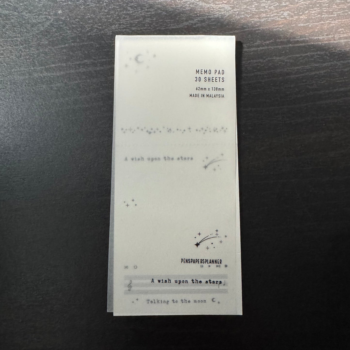 Assorted memo pads (preloved)
