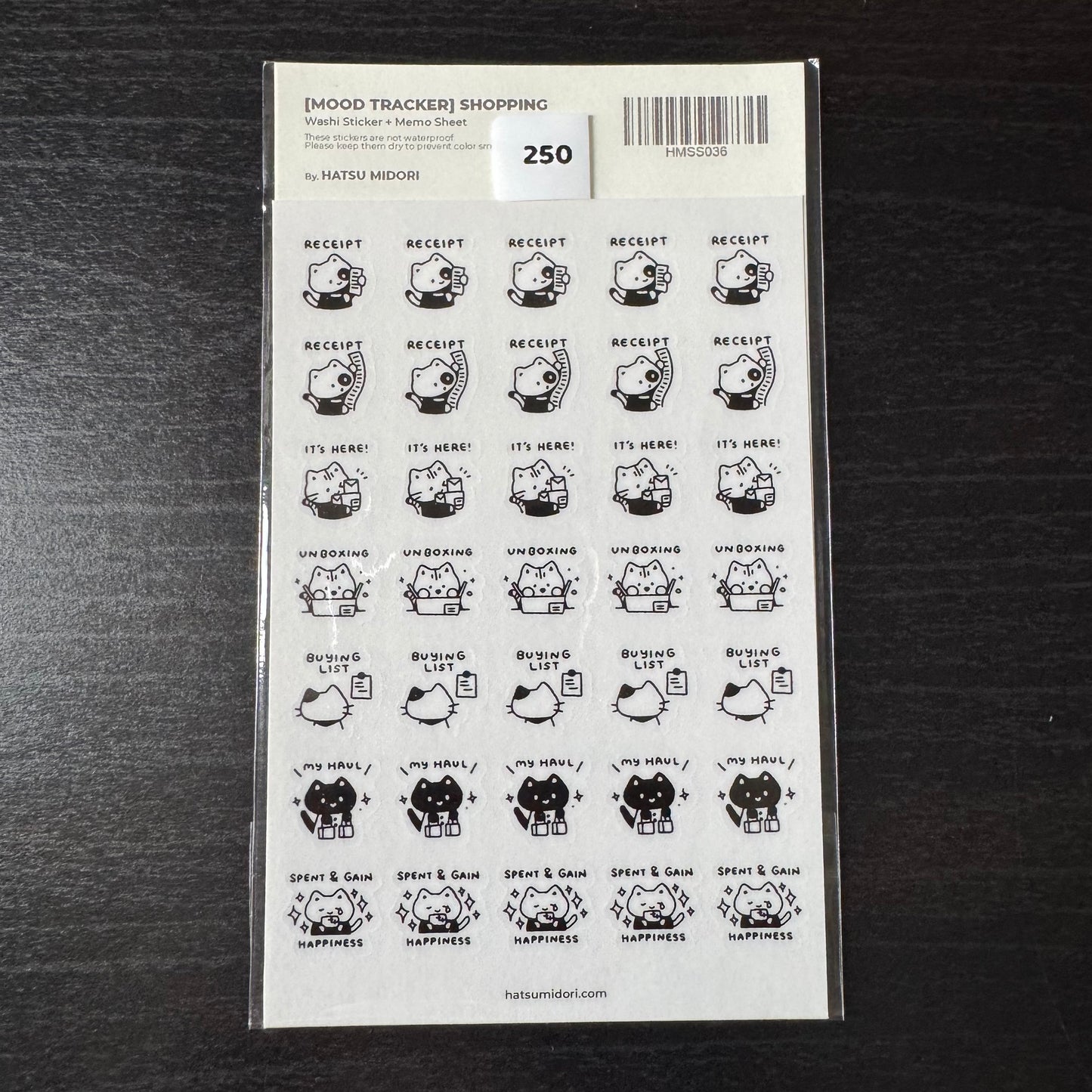 Sticker sheets assorted
