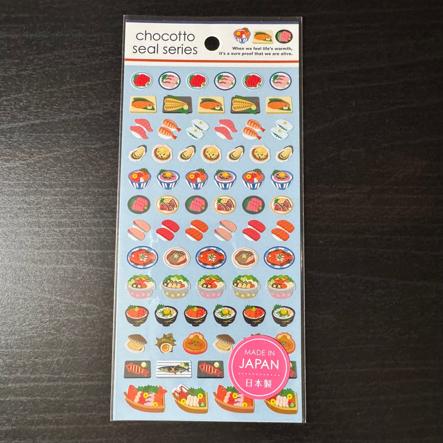 chocotto seal series - sushi ramen