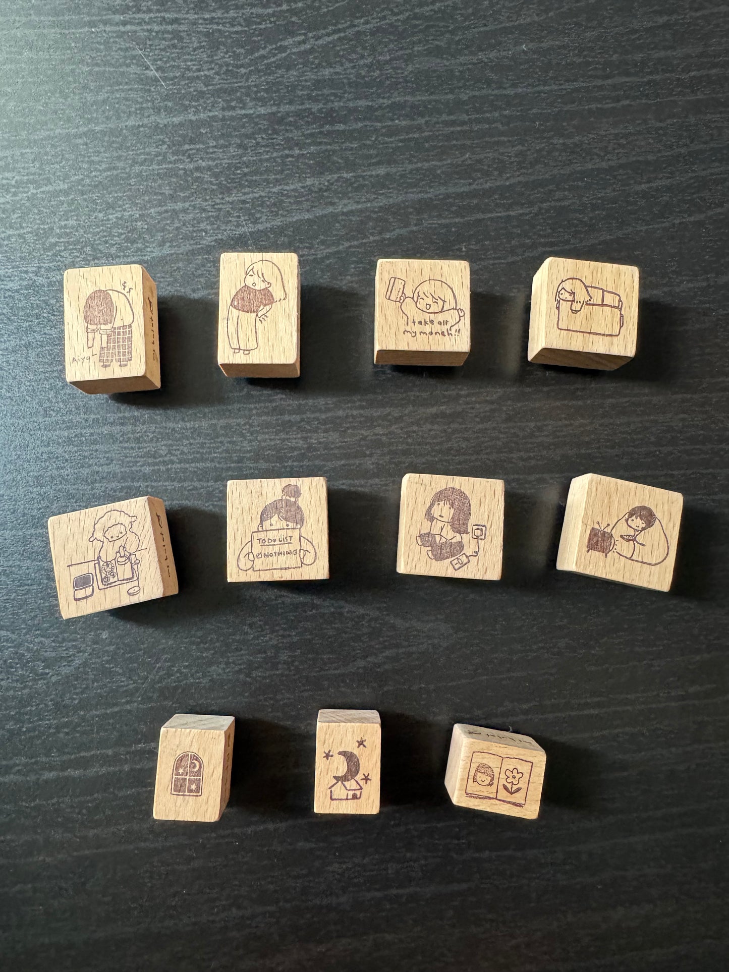 Msbulat stamps (preloved)
