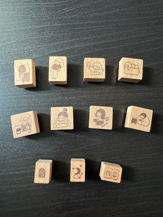 Msbulat stamps (preloved)