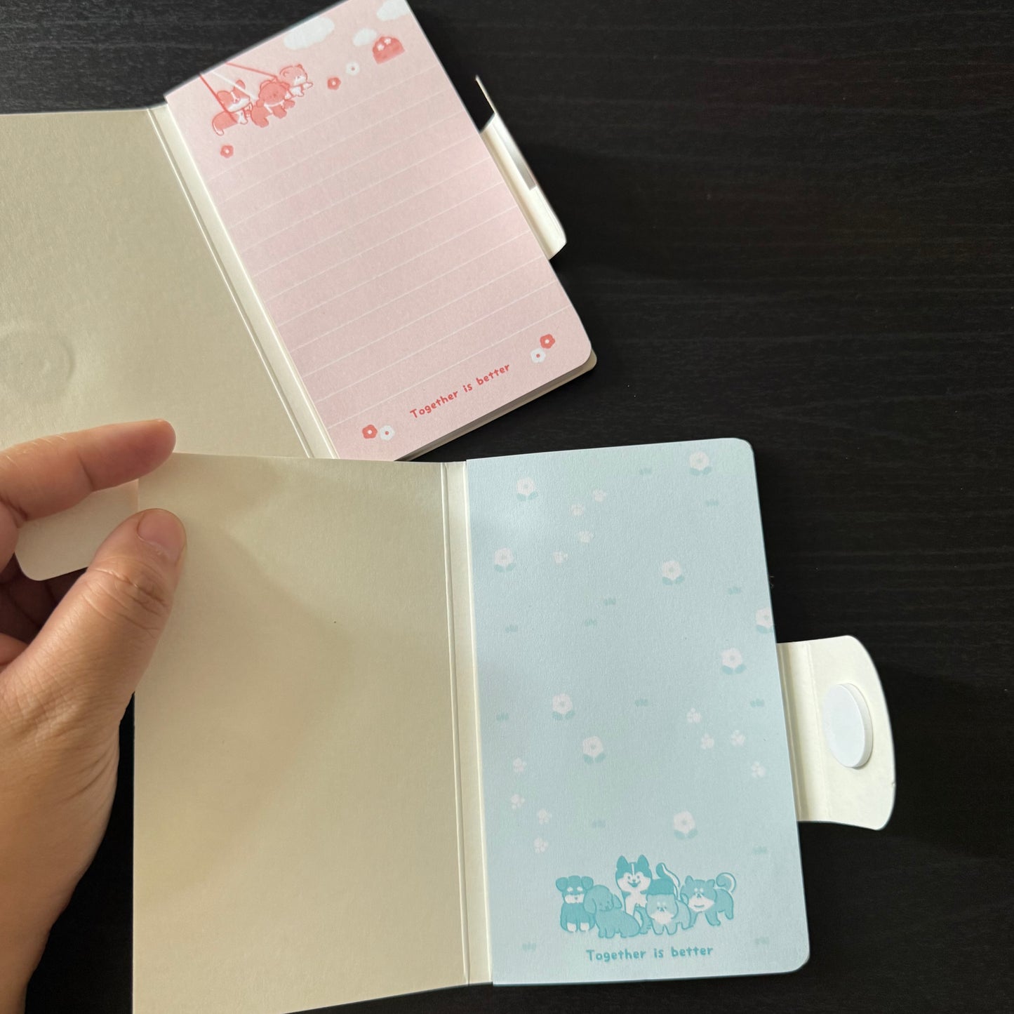 mini clip notebook