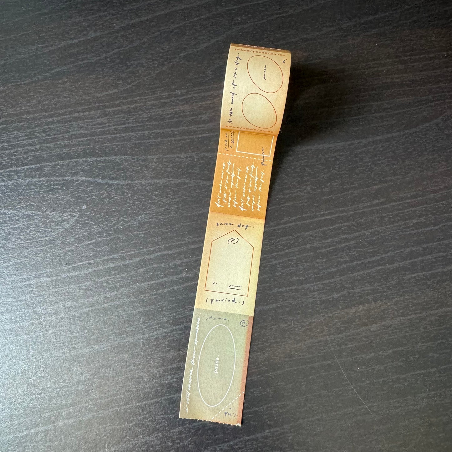 Mr. Eggplants sticky note tape
