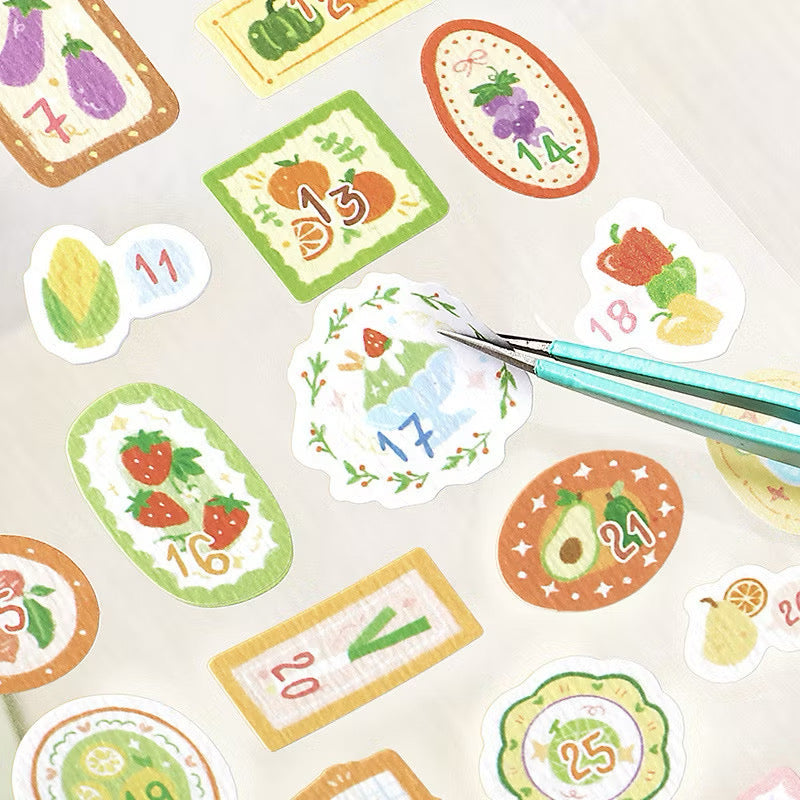 plant sticker sheets