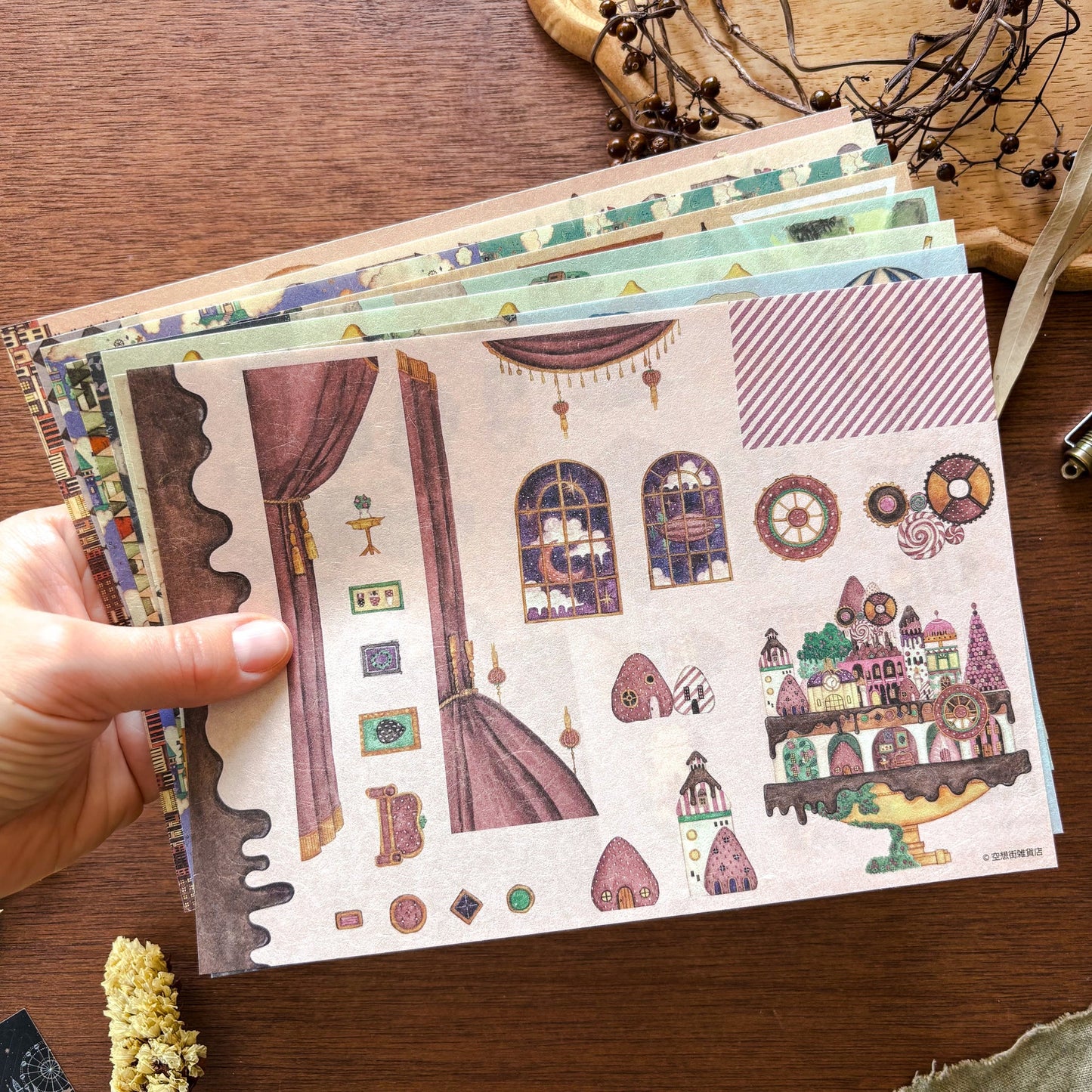 deco paper kit - Kuusoogai