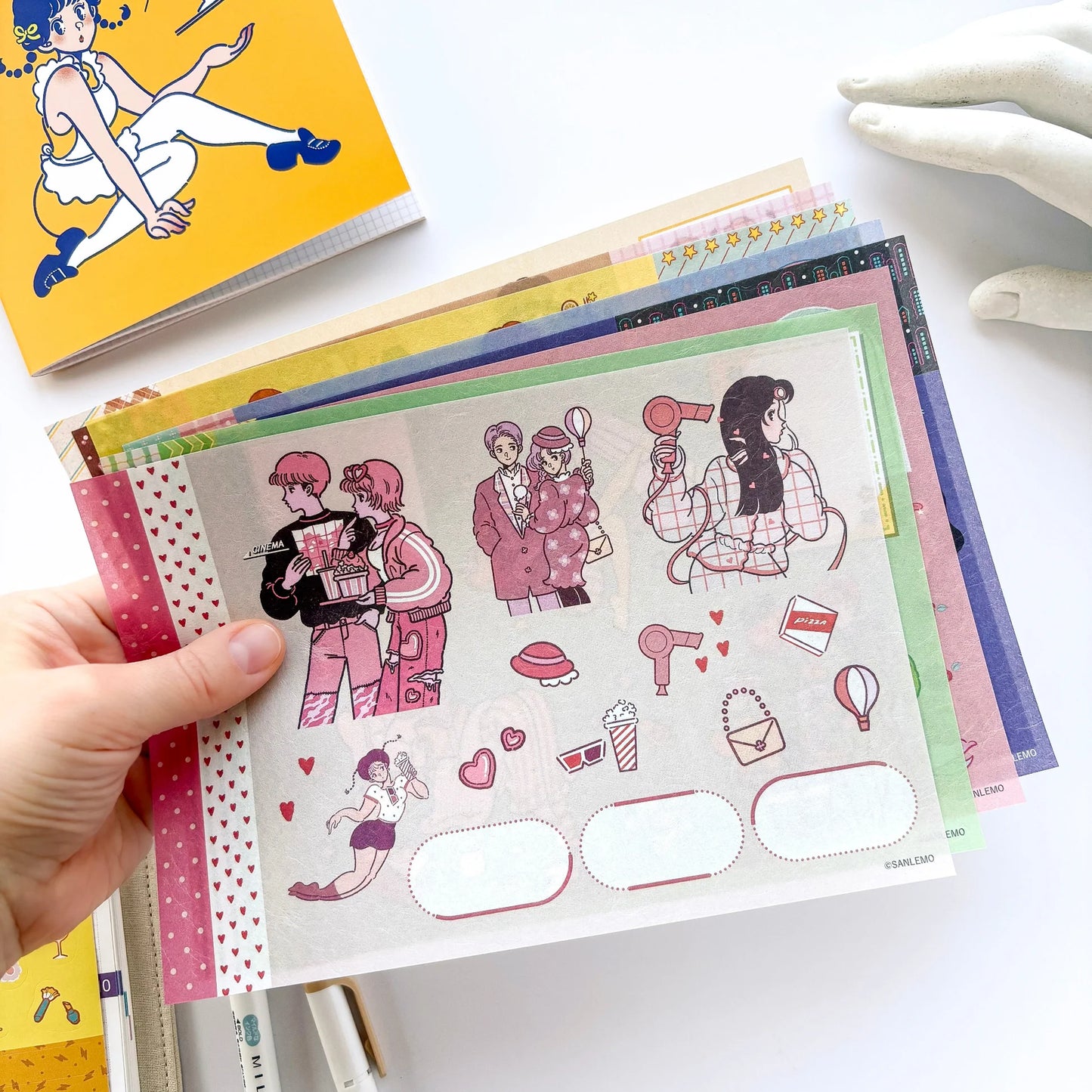 deco paper kit - Sanlemo