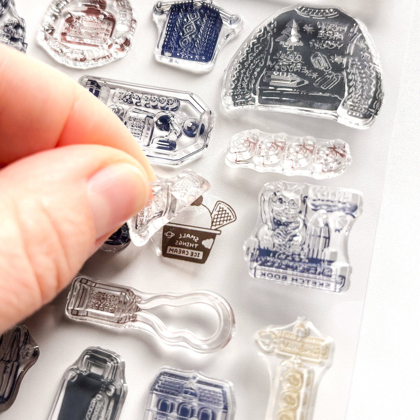 eric Small Things clear stamp