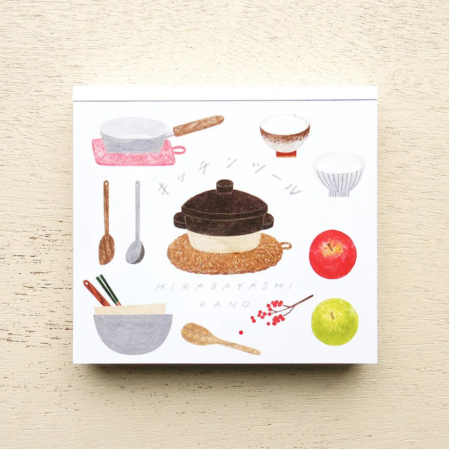 Kano Hirabayashi block memo pad
