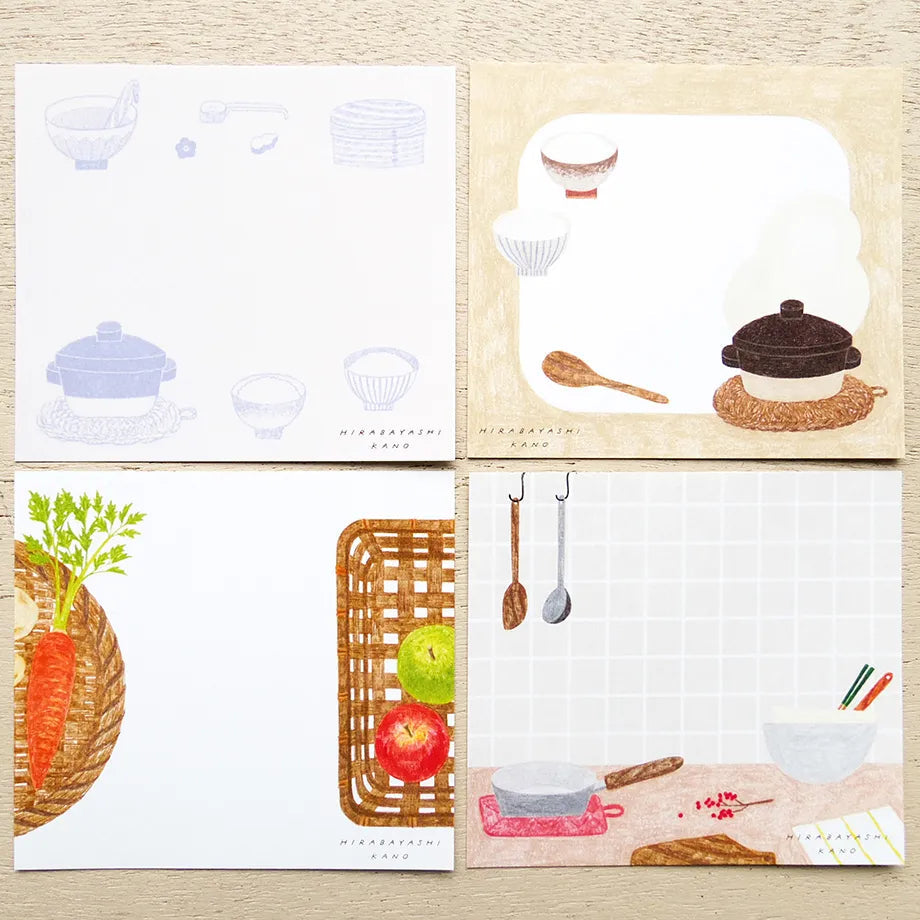 Kano Hirabayashi block memo pad