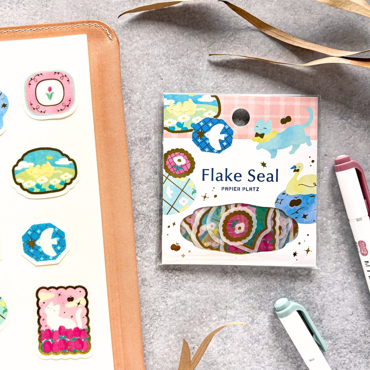 Nodoka Miyashita flake stickers