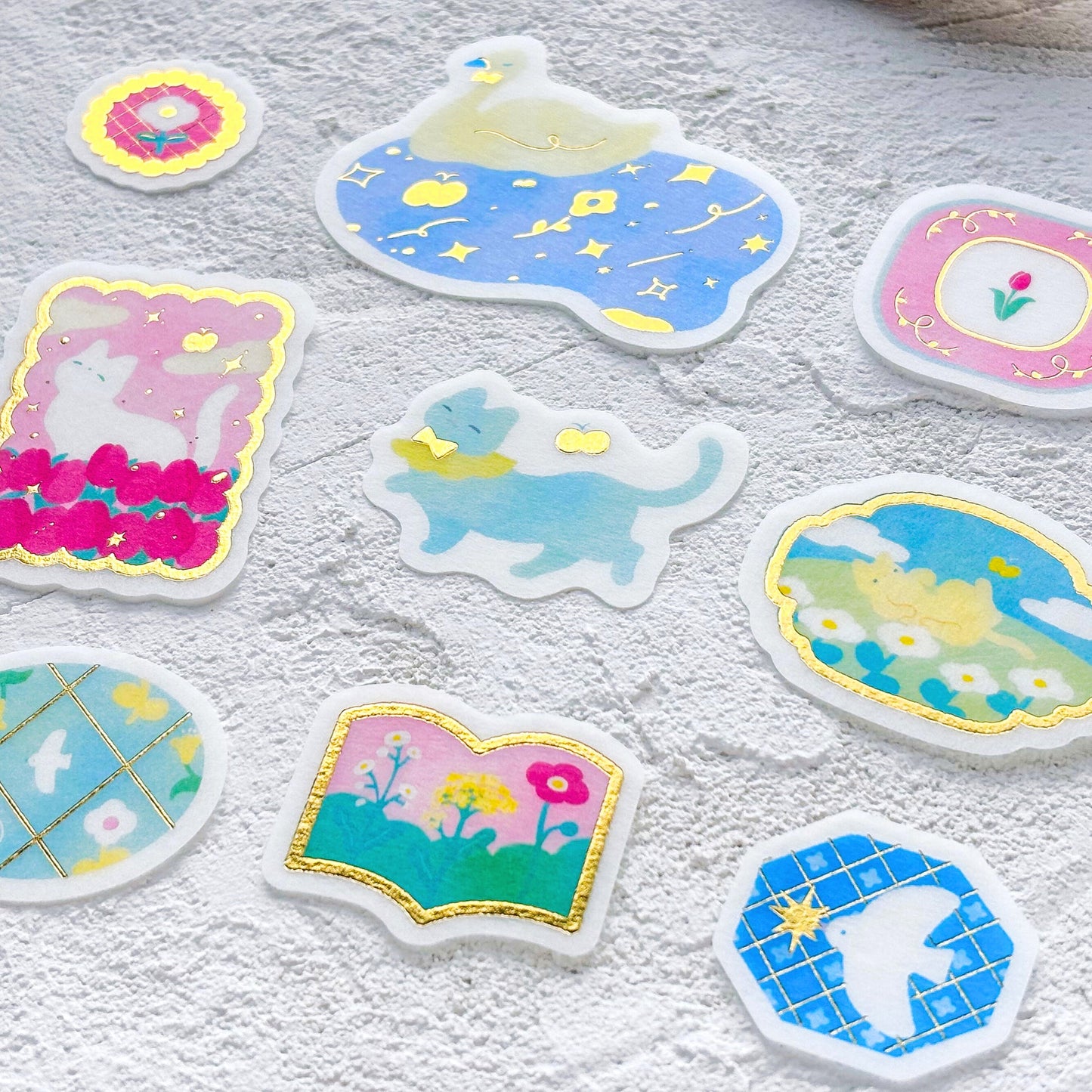 Nodoka Miyashita flake stickers