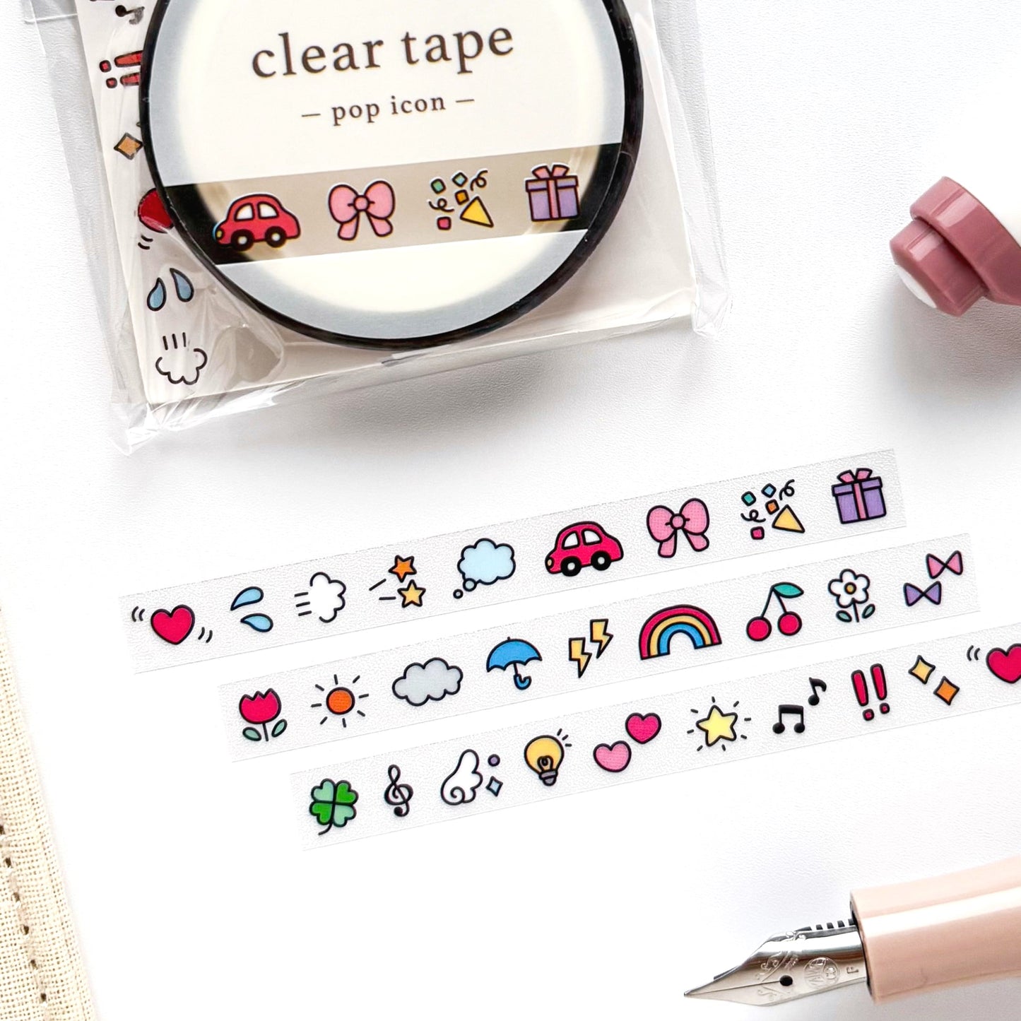 Mind Wave clear tape - icons