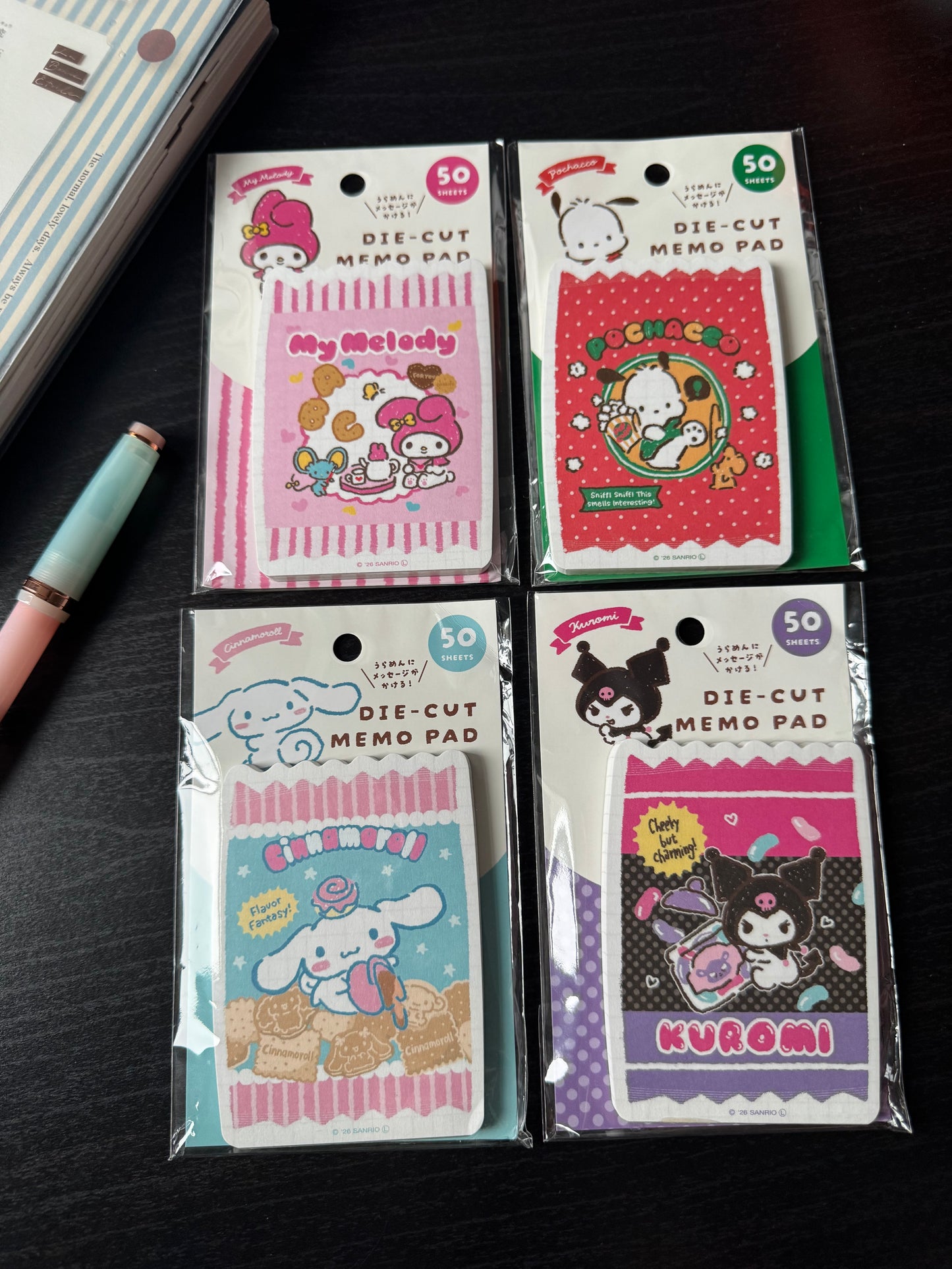 Sanrio x Furukawashiko collaboration memo pad