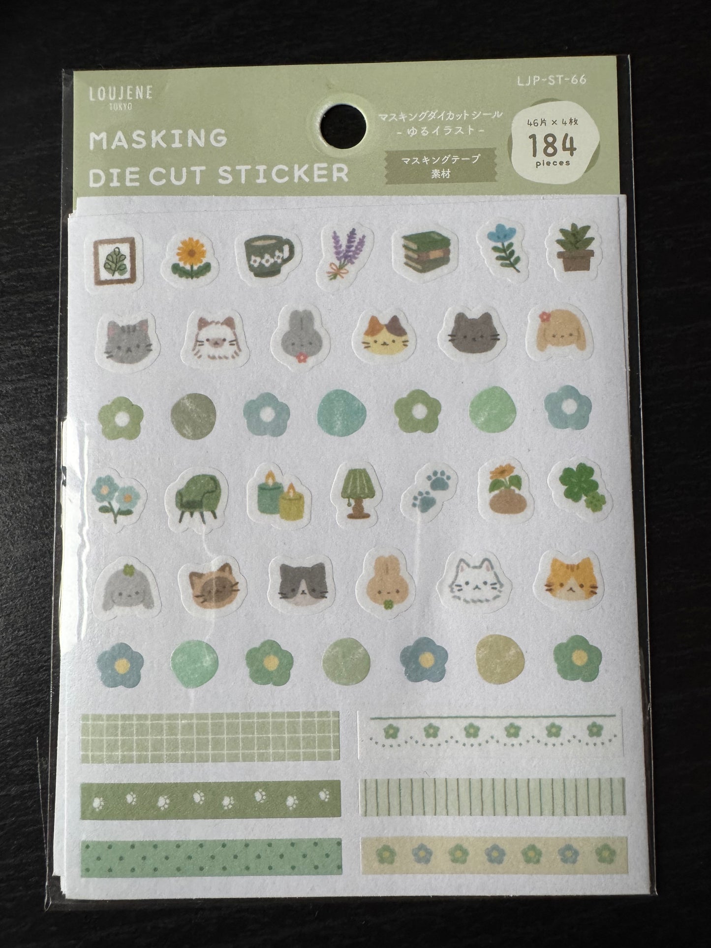masking die cut stickers