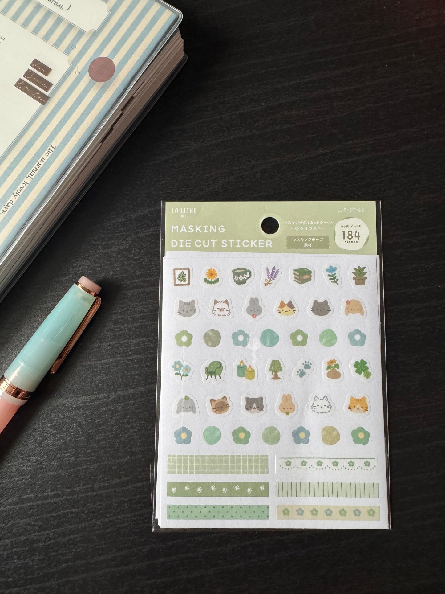 masking die cut stickers