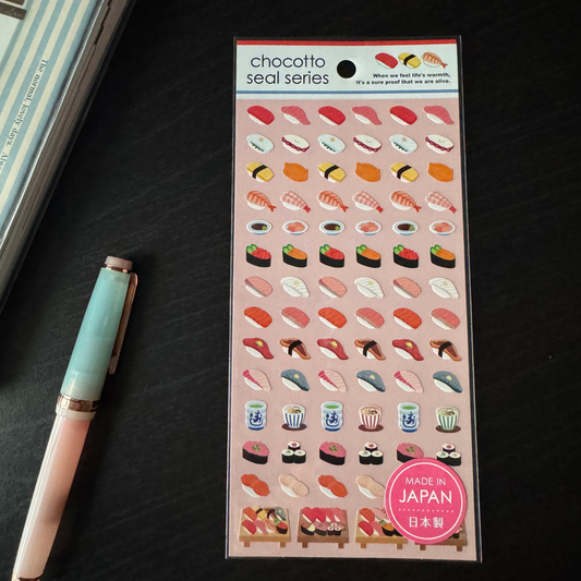 chocotto seal series - sushi