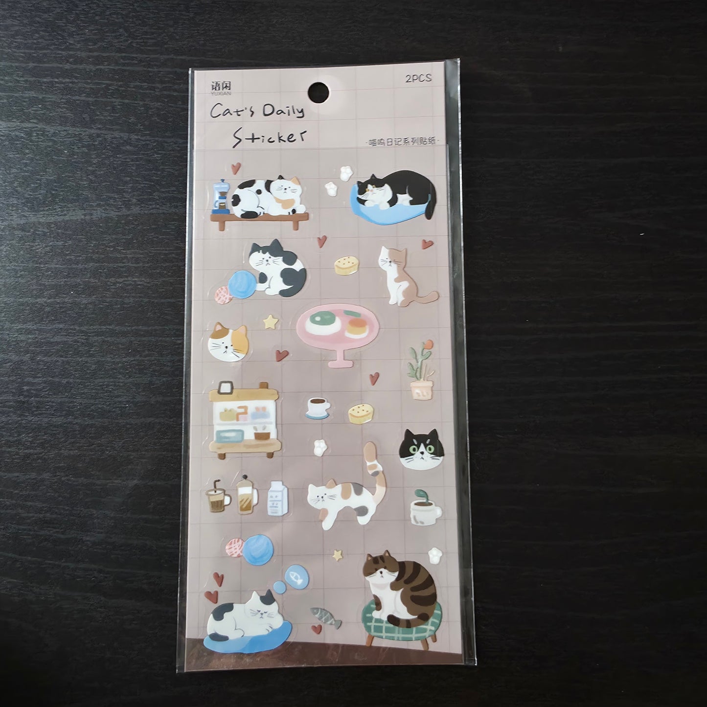 cat stickers 3