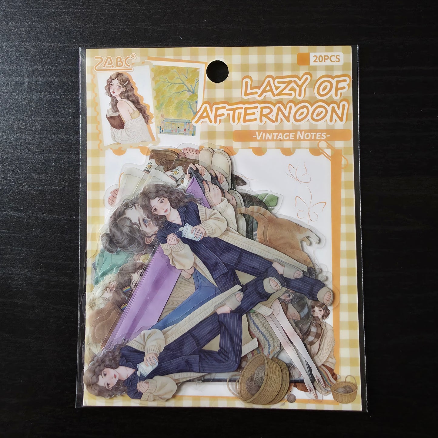 sticker flakes - lazy afternooon