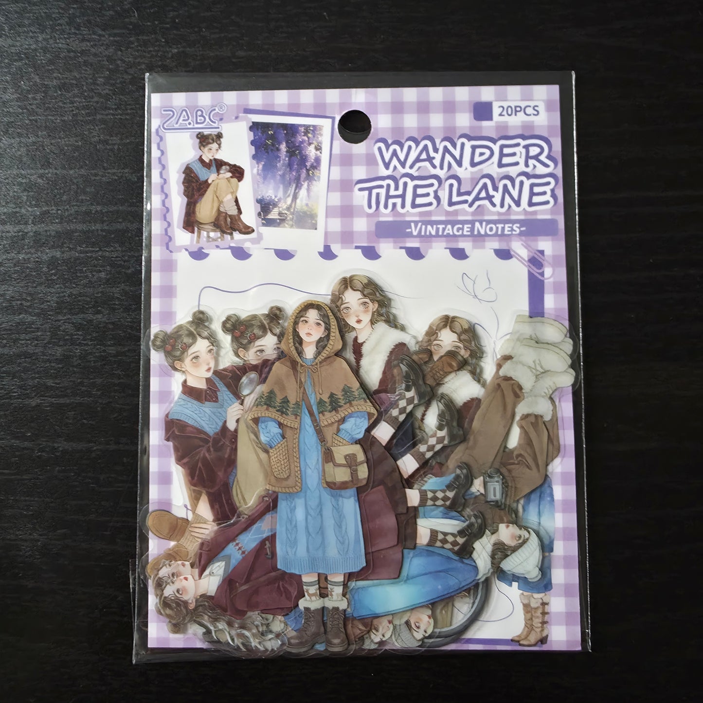 sticker flakes - wander lane